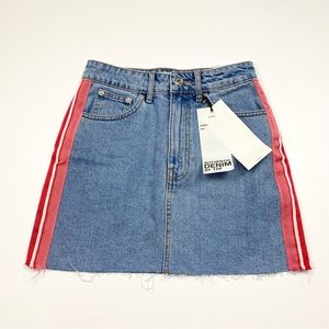 NEW! Women’s Zara Denim Hi-Rise Mini Skirt Size XS W/Tags